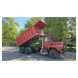 1987 Mack DM685SX Tandem Axle Dump Truck
