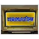 New/Unused Komatsu Neon Sign