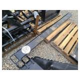 New/Unused Pair 2-8' New Pallet Fork Extensions