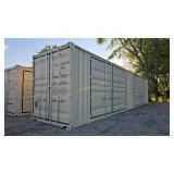 New/Unused 40' High Cube Multi-Door Shipping Conta