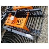 New/Unused 76' Single Cyl Skeleton Grappler Bucket