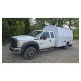 2015 FORD F450 Enclosed Utility Service Truck