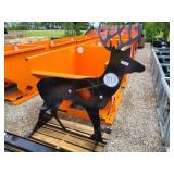 New/Unused 3/8 Steel  Deer Shooting Target
