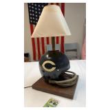 Vintage Chicao Bears Helmet Lamp & 1978 Bears