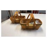 Longaberger 1999 woven memories basket with