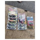 Stock cars with collector cards