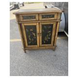 Two drawer two door stand