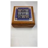 American quilt patterns school house wood trinket