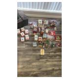 Large assortment, hallmark ornaments
