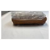 Longaberger Vanity Basket with protector and