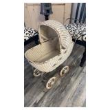 Vintage Doll Baby Buggy