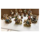 (10) Vintage Figurines including Norleans Of