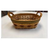 Longaberger 2001 small autumn reflections basket