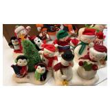 (6) hallmark snowman collectibles, and (1)