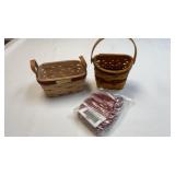Longaberger holiday basket of thanks 1993 with