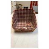 Longaberger large bin, classic basket with