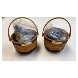Longaberger (2) UnBEElievable 2000 Bee Basket,