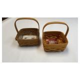 Longaberger tarragon booking basket, 2004 with