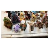 Large lot of TY Beanie Babies