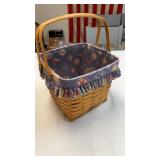 Longaberger grandma Bonnie's two pie basket with