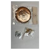 Longaberger golf club wood lid, golf tees and
