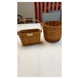 Longaberger Dresden basket, 2000 edition with