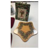 Longaberger Lot including Christmas small tote
