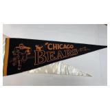 Vintage Chacgo Bears Full Size Pennant 1940's