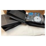 (2) DVD Binders with movies
