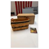 Longaberger 1997 renewal basket collectors club.