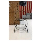 Longaberger Small Snowman Wrought Iron with box