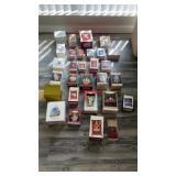 Large assortment of ornaments