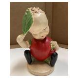 Vintage 1942 PeeDee Charlie Cherry Boy Figurine
