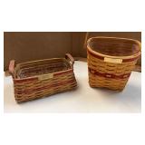 Longaberger 2002 Christmas traditions basket with