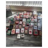 Empty Hallmark Christmas ornament boxes