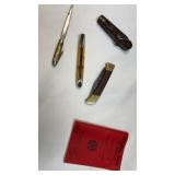 (4) Pocket Knives and Wildlife Code book 1962
