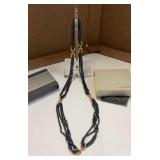 Louis Feraud Caviar Bead Necklace in original