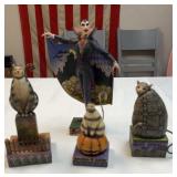 Jim Shore Heartwood Creek (4) pieces Halloween
