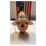 Jim Shore Scarecrow Bird House