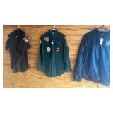Bot Scout shirt, New  Chicago police coat,