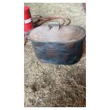 Nesco copper wash boiler with lid.