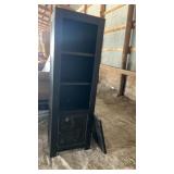 Upright shelf unit, 24 inches wide 15 inches deep