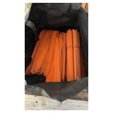 Several 112 inch wood stakes