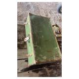 (2) flat top trunks, including picture frames,