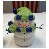 (2) Scentsy Snowman Warmers 'Frosty Glow' and