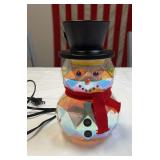 Scentsy Warmer 'snow stopper prismatic snowman'
