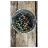 Assortment of marbles