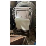 Two folding chairs
