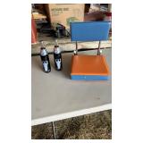 I memorabilia, including seat and Pepsi bottles