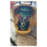 Coleman lantern with Coleman carrying case